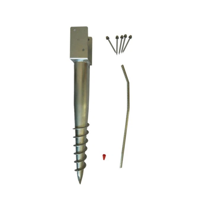 Galvanized Helical Pile With Low Cost
